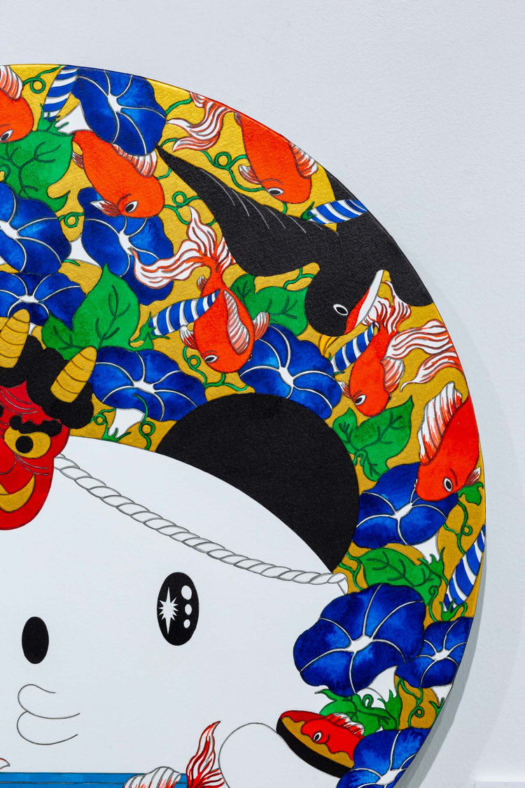 金魚すくいのパンダさん