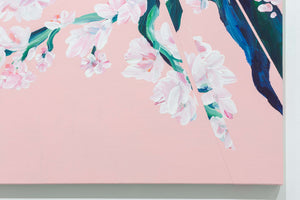 pink back slipped cherry blossom