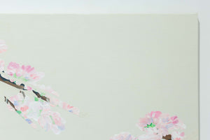 white back slipped cherry blossom