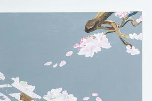 gray back slipped cherry blossom