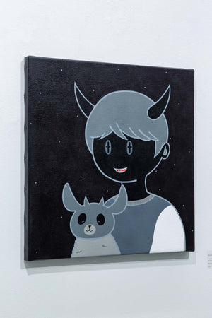 Toon Demon × Masked demon cat(Black)