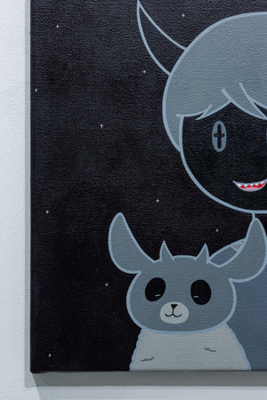 Toon Demon × Masked demon cat(Black)