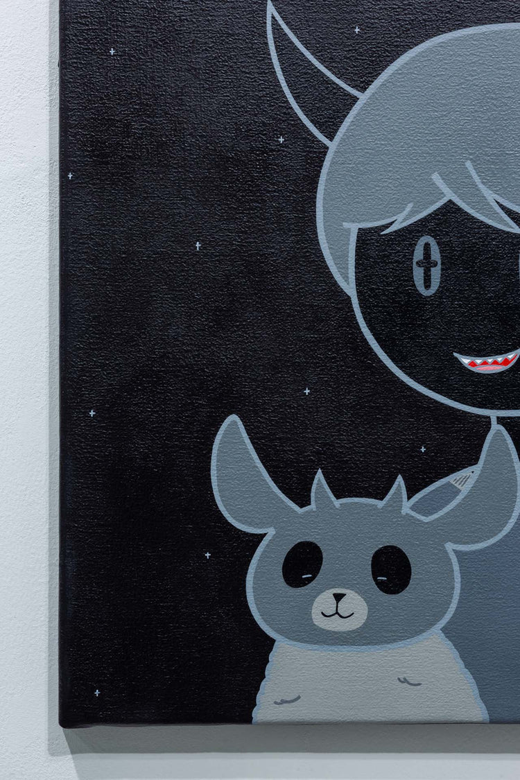 Toon Demon × Masked demon cat(Black)