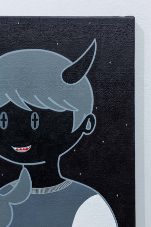 Toon Demon × Masked demon cat(Black)