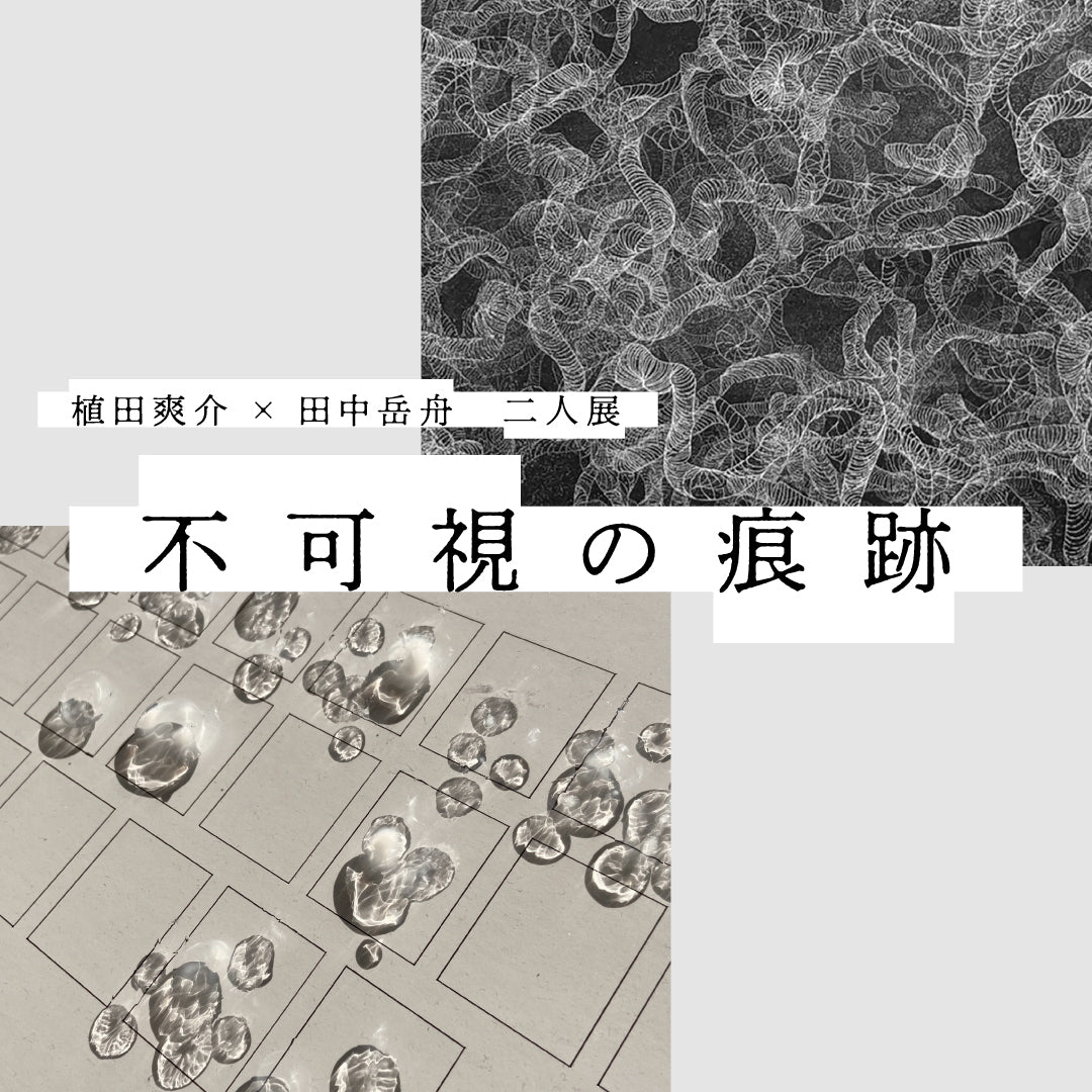 植田爽介 ・田中岳舟 二人展「不可視の痕跡」【東京】