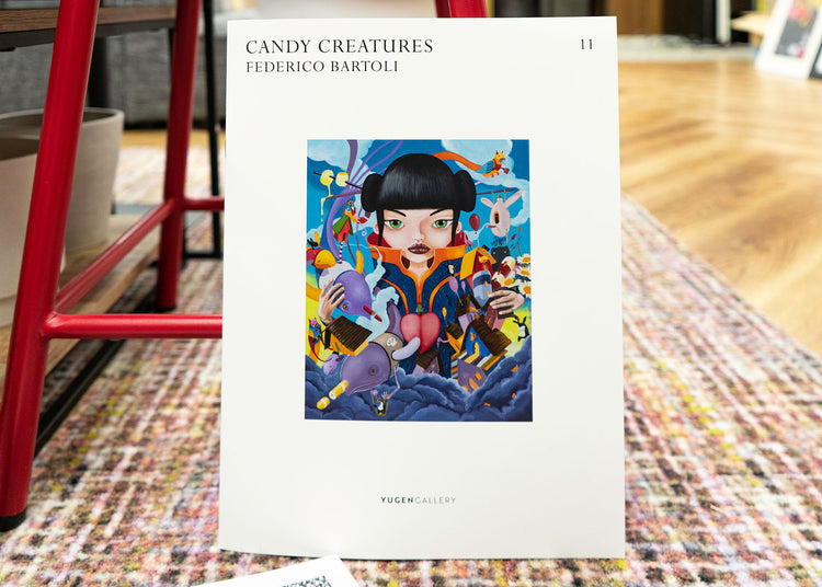 個展「Candy Creatures」アートブック